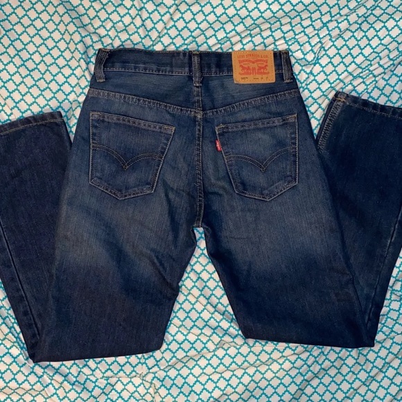 Levi’s Dark Wash High Waisted Jeans - Picture 2 of 6